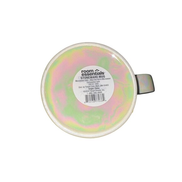 Room Essentials Stoneware Mugs 12 Oz Slightly Obsessed & Lowkey Thriving Iridesc - Picture 5 of 7